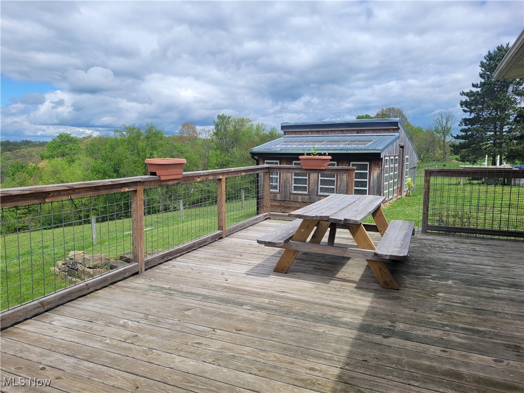 87038 Keyser Road Cadiz, OH 43907 - Photo 15 of 50 Wooden deck