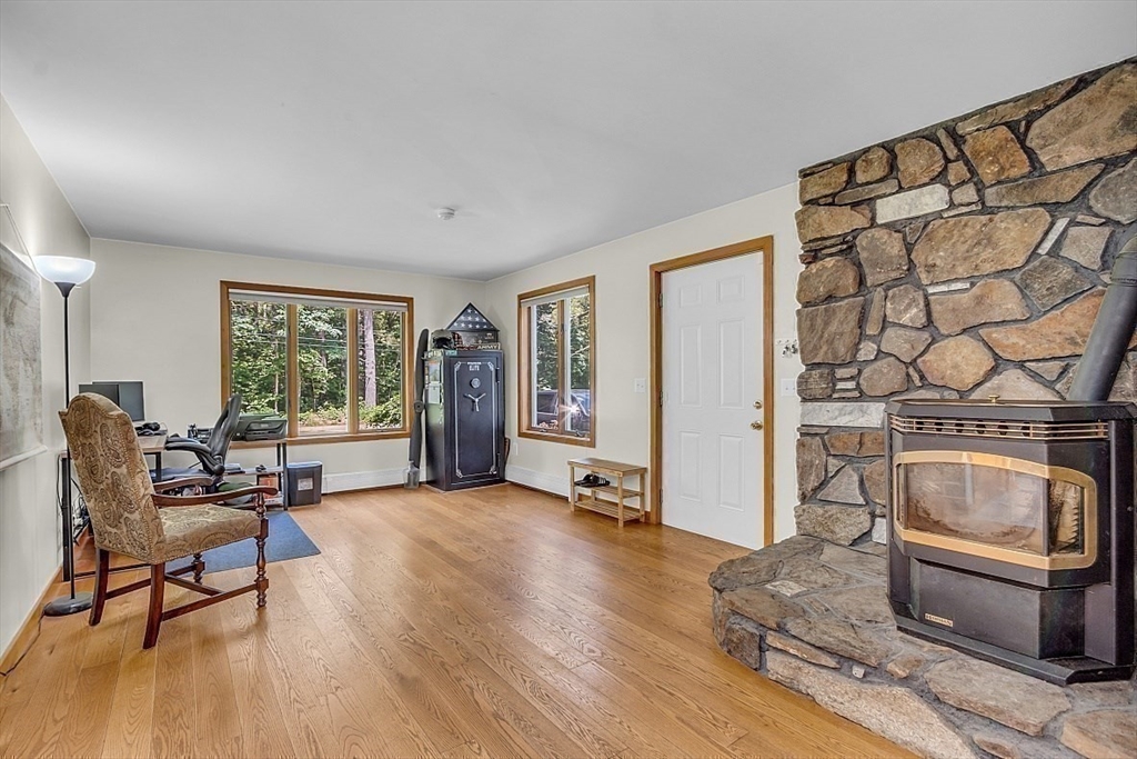 73 Off Ruggles Street Gilbertville, MA 01031 - Photo 15 of 38 a living room with furniture and a window