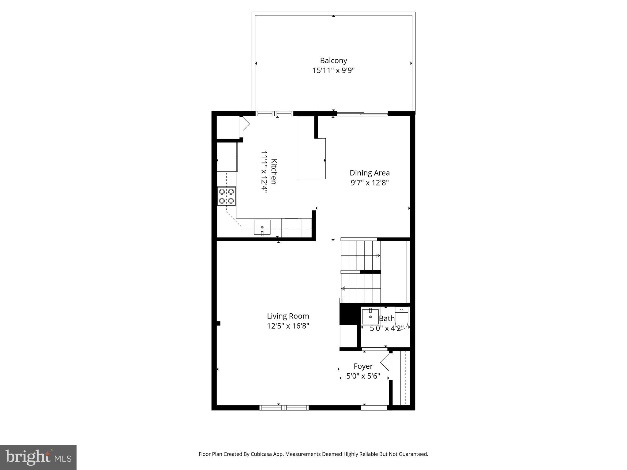 8033 Orange Plank Road Springfield, VA 22153 - Photo 24 of 26 Main level floor plan