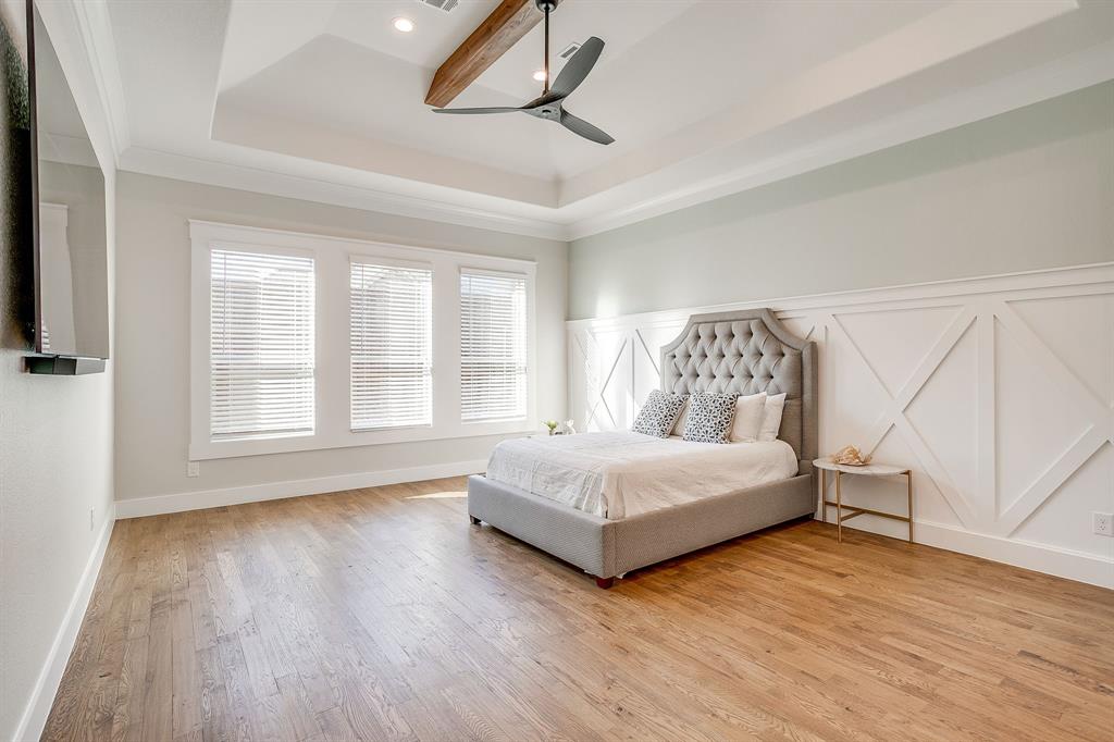 13921 Riviera East Fort Worth, TX 76028 - Photo 20 of 40 a bedroom with a bed and window