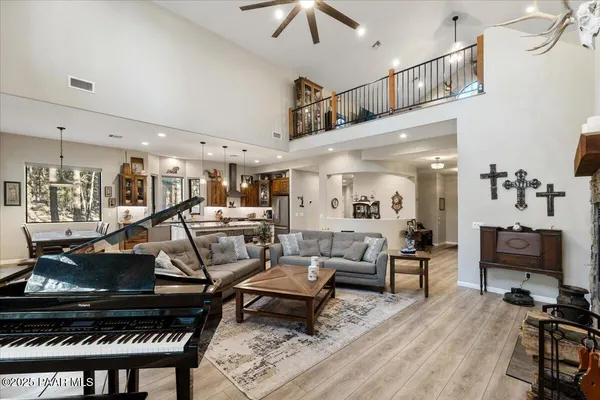 wooden floor in a room with gym equipment