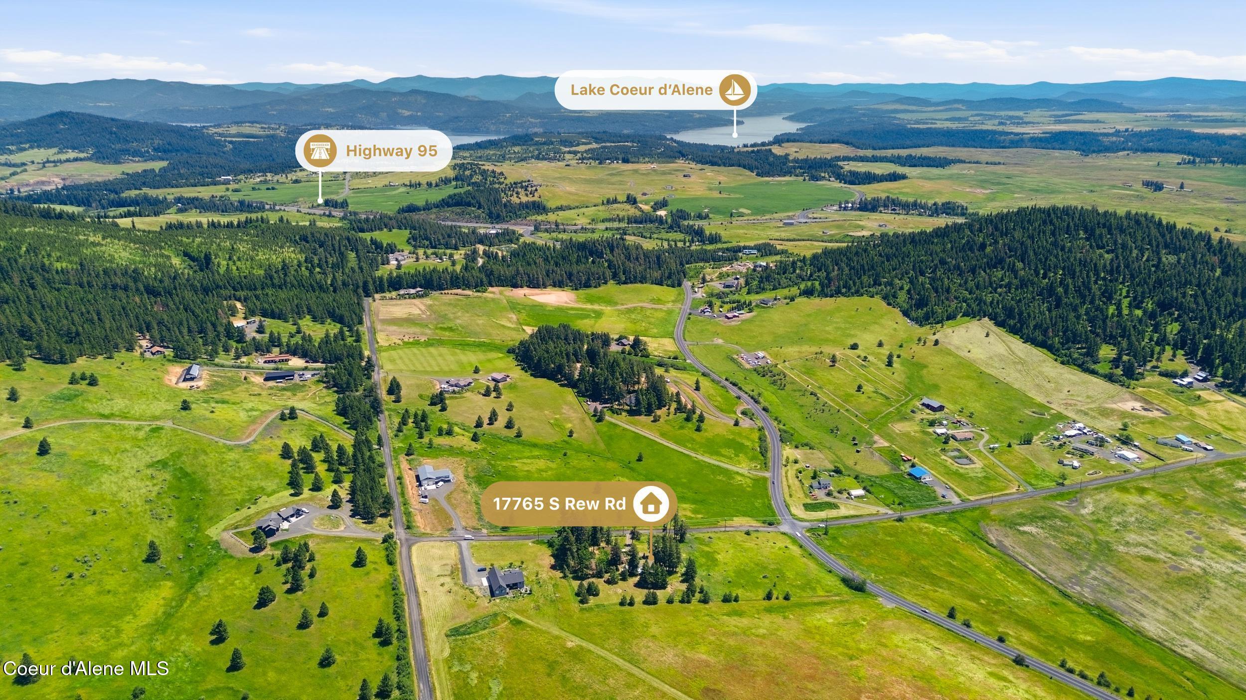 17765 South Rew Road Worley, ID 83876 - Photo 63 of 63 Rew Aerial9.png