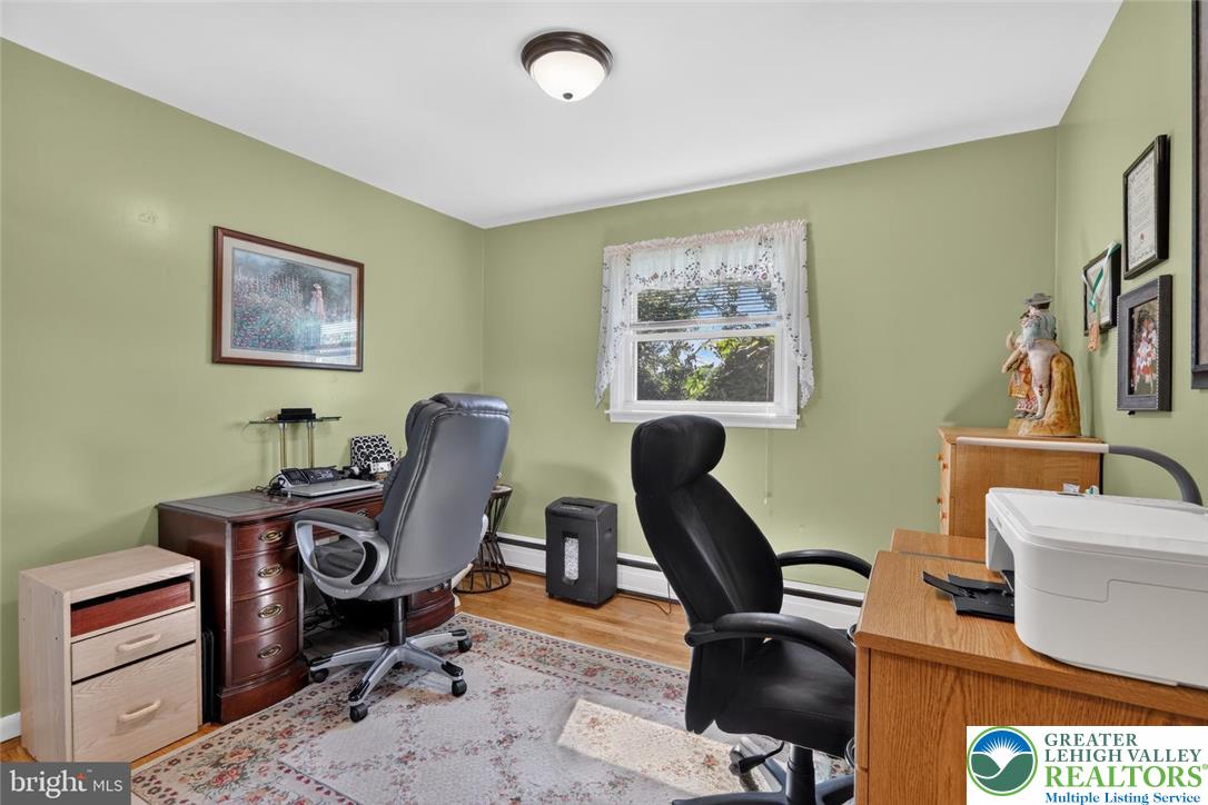 740 Public Road Bethlehem, PA 18015 - Photo 38 of 40 Well-lit private office featuring rich hardwood flooring and a bright window.