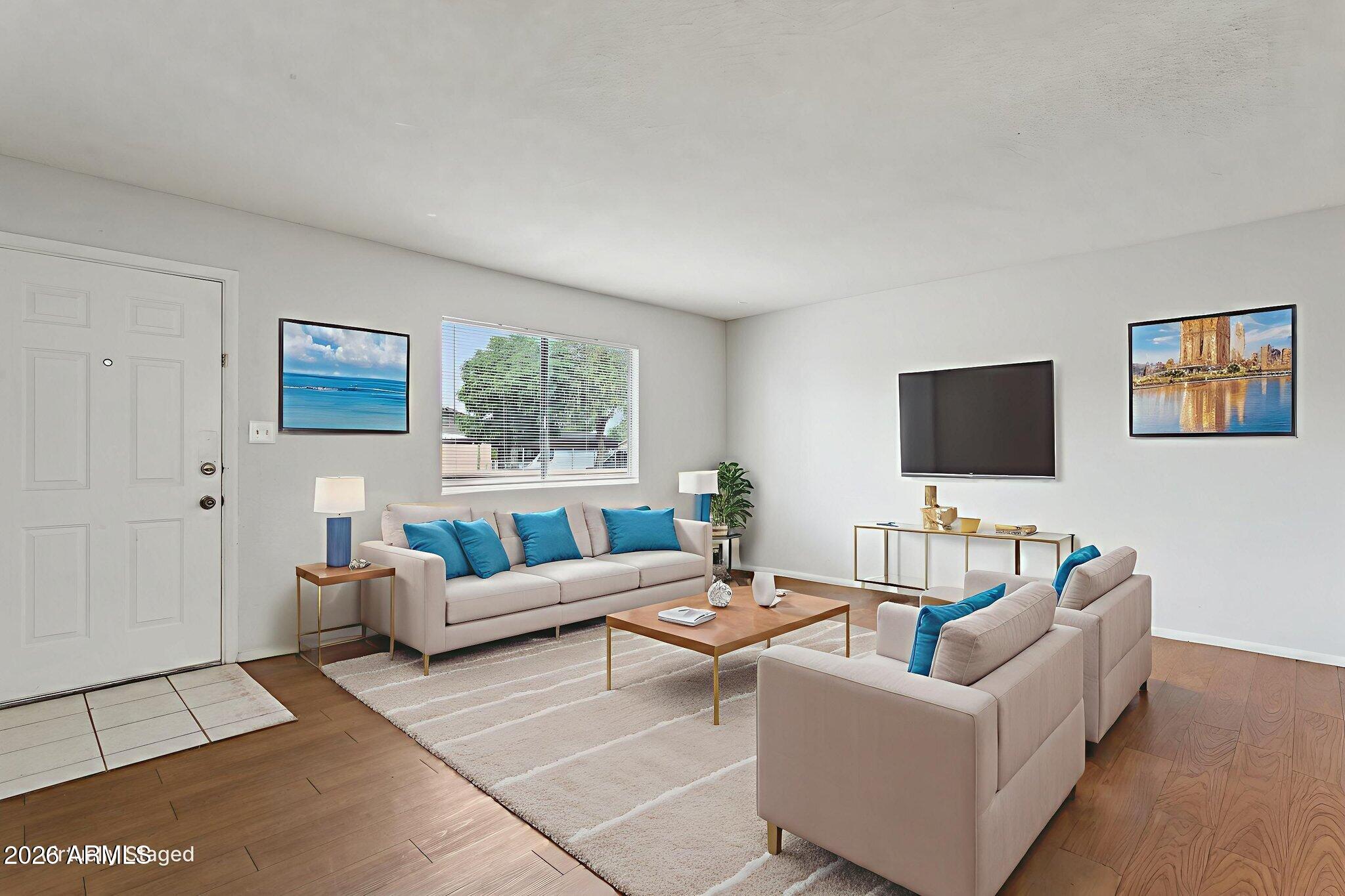 2605 East Lemon Street Tempe, AZ 85288 - Photo 2 of 38 Staged Family Room
