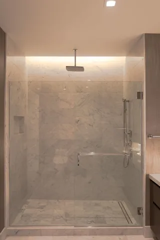 a view of a room with window