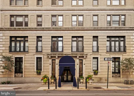 a view of a building with a window