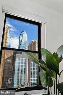 a front view of a building