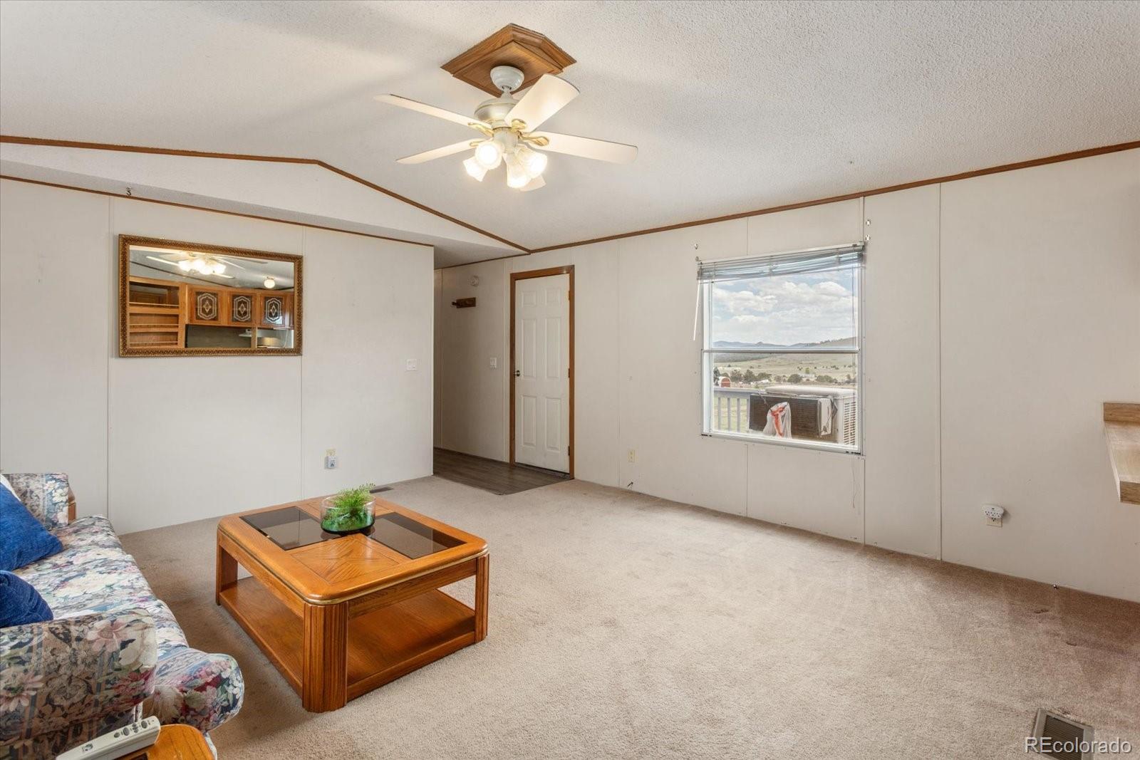 2275 K Path Cotopaxi, CO 81223 - Photo 4 of 28 a living room with furniture and a chandelier