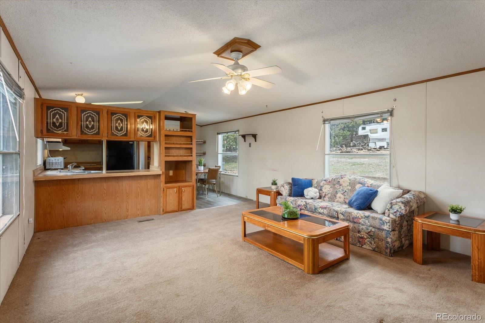 2275 K Path Cotopaxi, CO 81223 - Photo 5 of 28 a living room with furniture and a flat screen tv