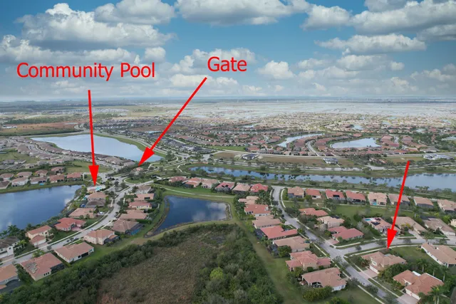 a view of a house with entrance gate