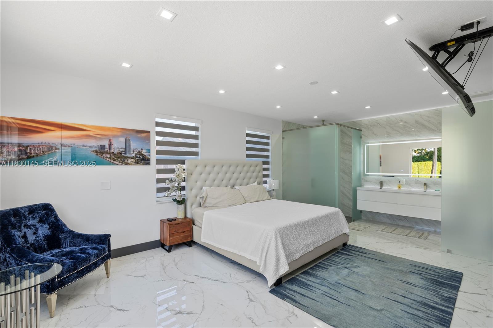 13815 Southwest 38th Street Miami, FL 33175 - Photo 25 of 75 a bedroom with a bed and furniture