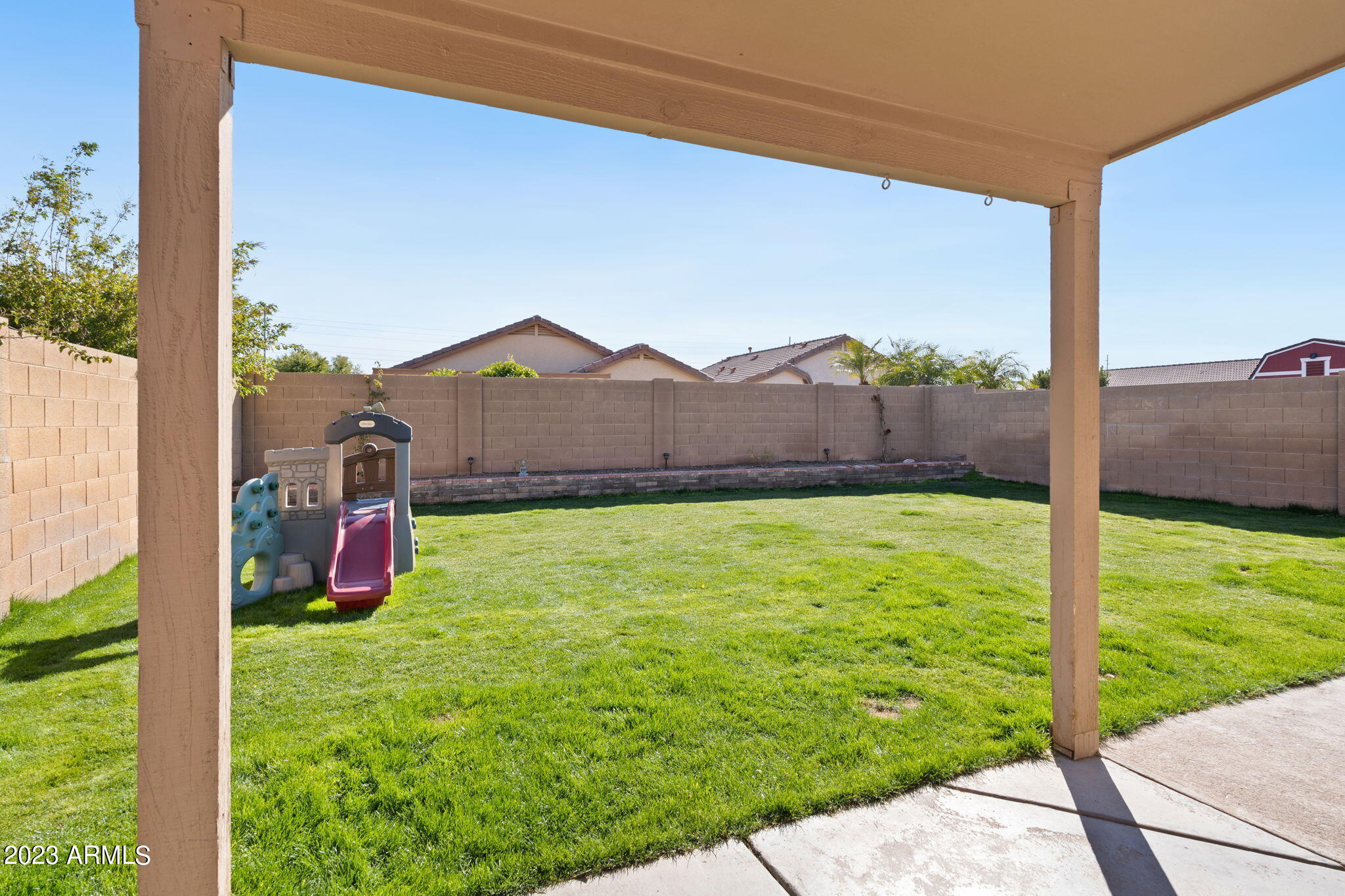 12537 West Bloomfield Road El Mirage, AZ 85335 - Photo 20 of 24 a view of a house with a yard