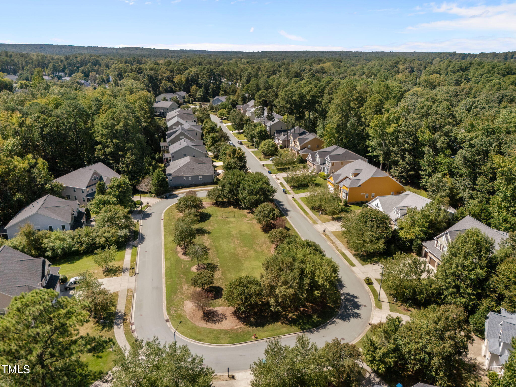 3716 Albritton Drive Durham, NC 27705 - Photo 34 of 39 Across from Neighborhood Greenspace