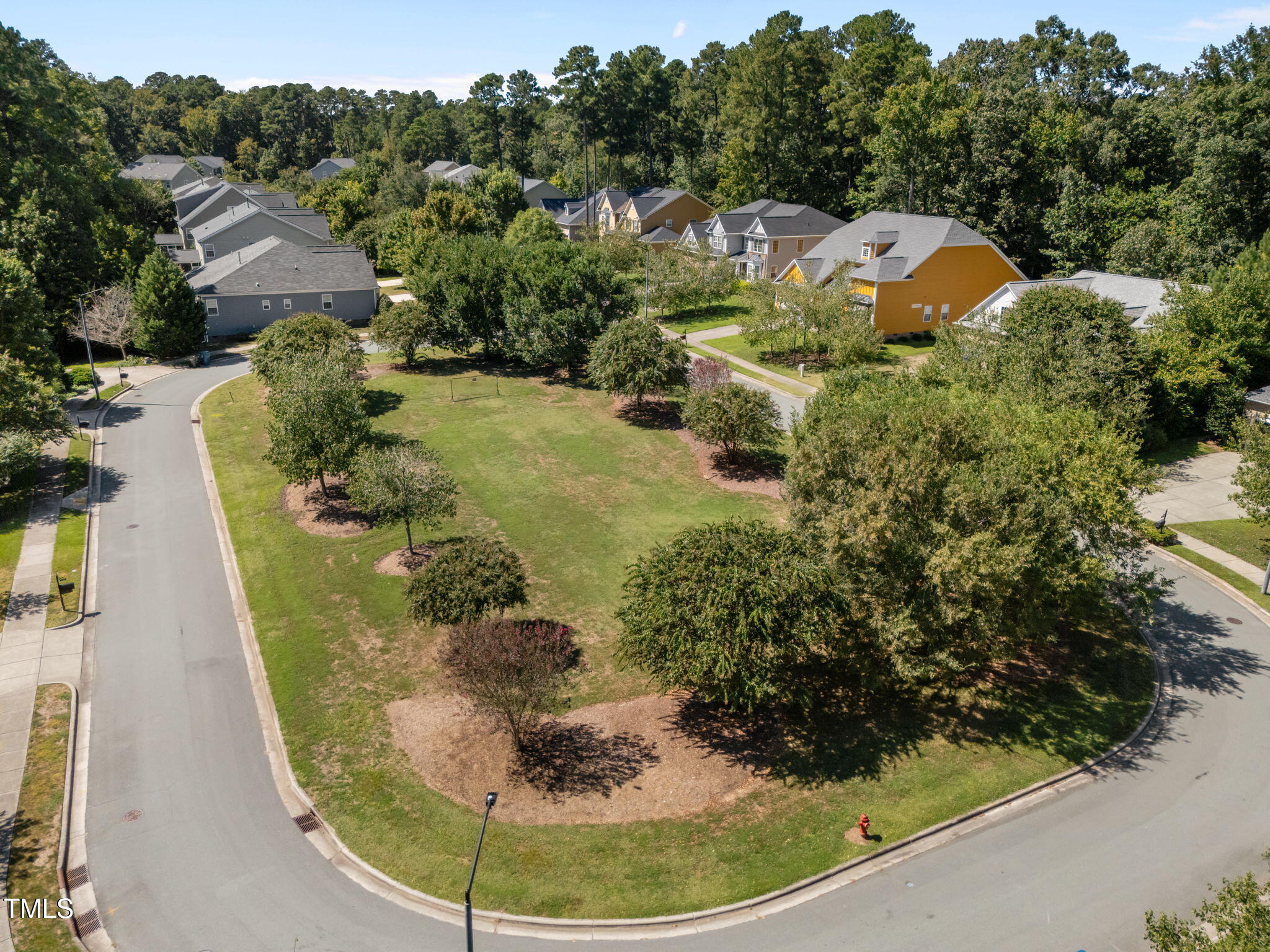 3716 Albritton Drive Durham, NC 27705 - Photo 35 of 39 Across from Neighborhood Greenspace