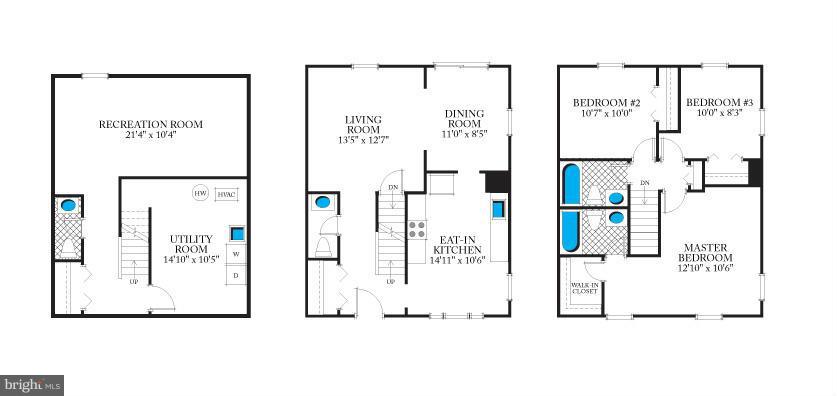 5457 Calvin Court Springfield, VA 22151 - Photo 30 of 30 Floor Plan