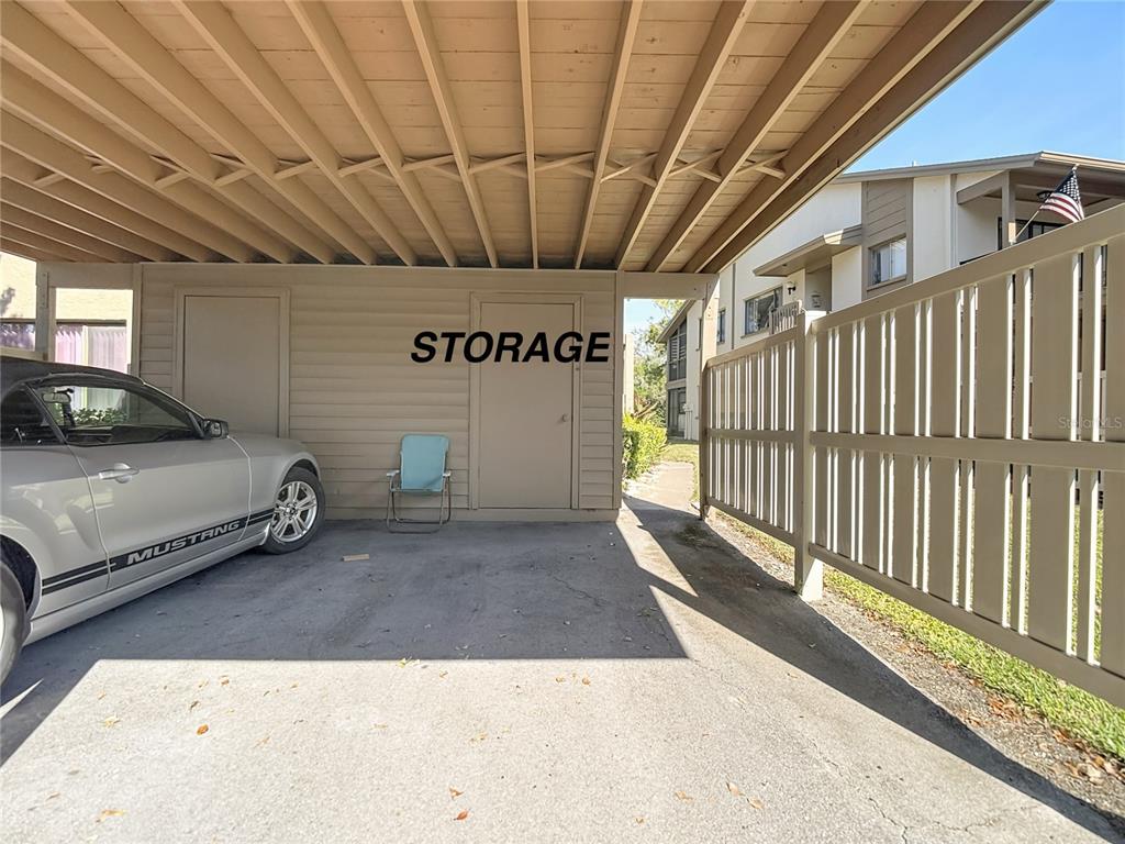 12924 Wedgewood Way, Unit D Hudson, FL 34667 - Photo 7 of 69 a view of a garage