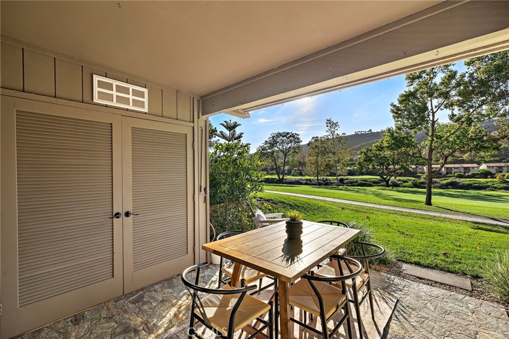 31421 East Nine Drive, Unit 79A Laguna Niguel, CA 92677 - Photo 12 of 31 a view of a patio with a yard