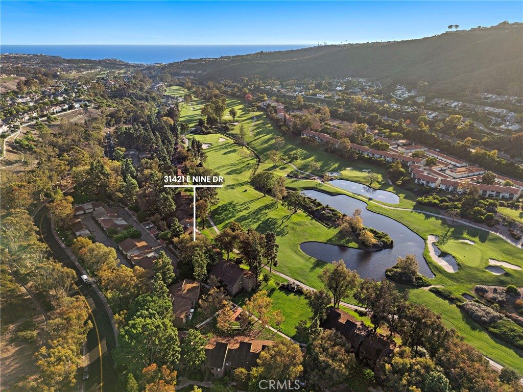31421 East Nine Drive, Unit 79A Laguna Niguel, CA 92677 - Photo 28 of 31 an aerial view of residential houses with outdoor space