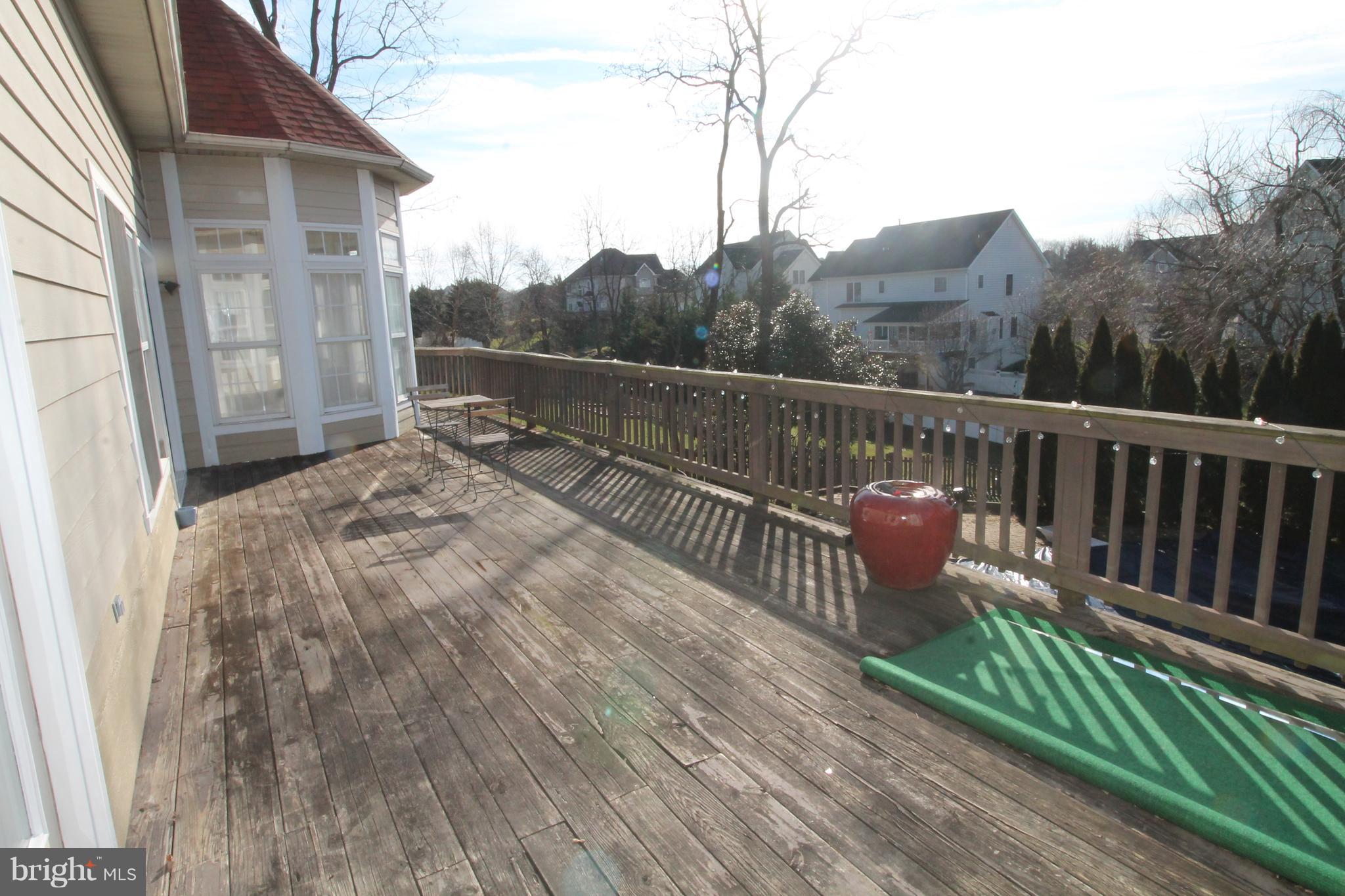301 Huntersridge Road Winchester, VA 22602 - Photo 35 of 51 Large deck off the main level overlooking pool