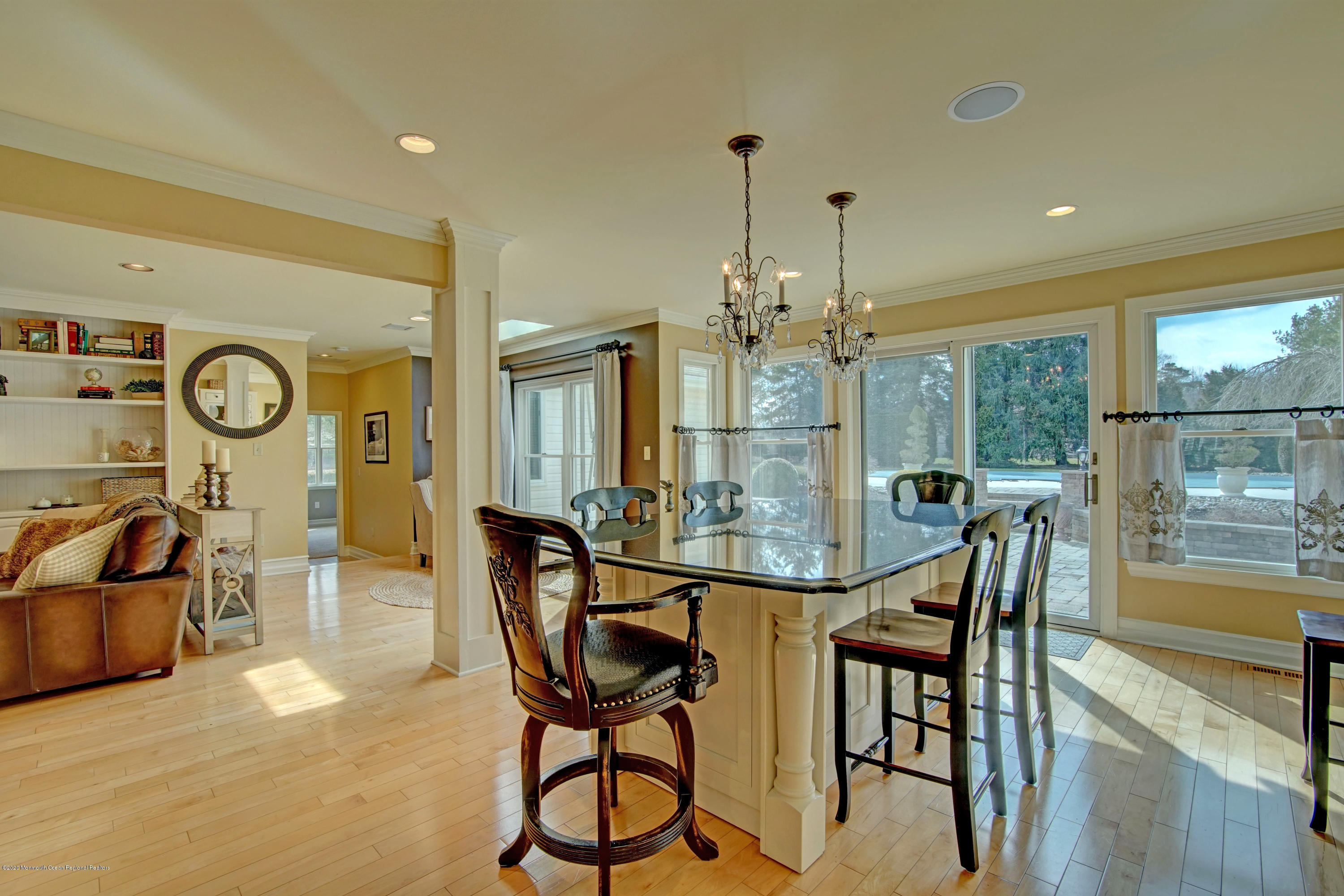 4 Russell Road Freehold, NJ 07728 - Photo 12 of 45 Spacious island w cabinetry ,fits 12