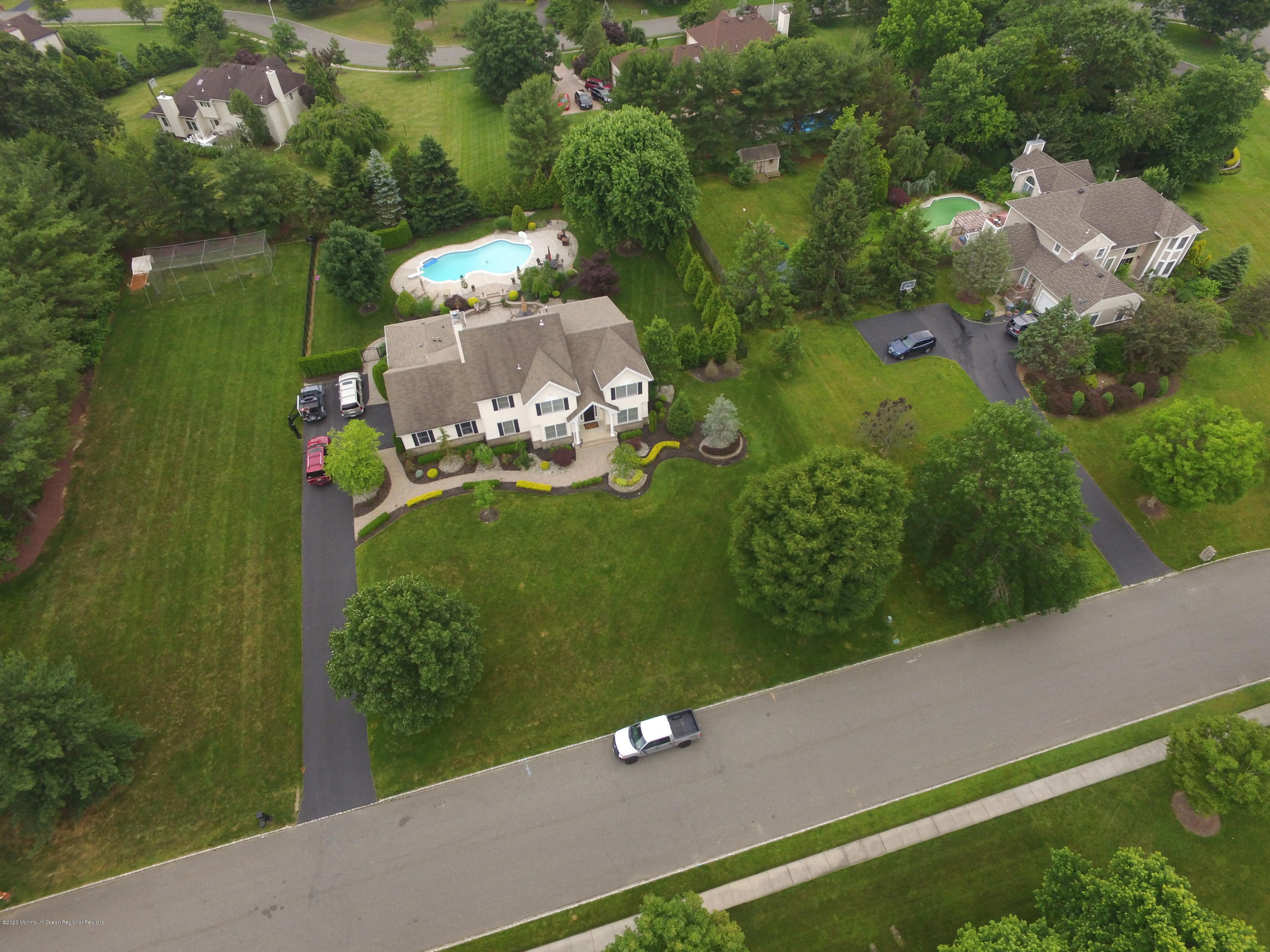4 Russell Road Freehold, NJ 07728 - Photo 45 of 45 Level property w fenced pool