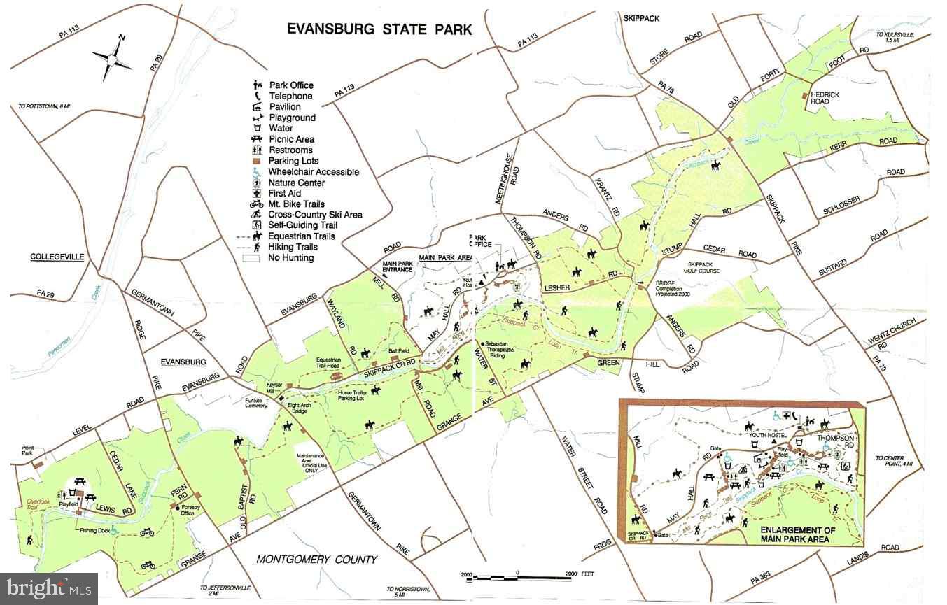 1220 Kriebel Mill Road Collegeville, PA 19426 - Photo 27 of 27 Evansburg State Park with horse and biking trails