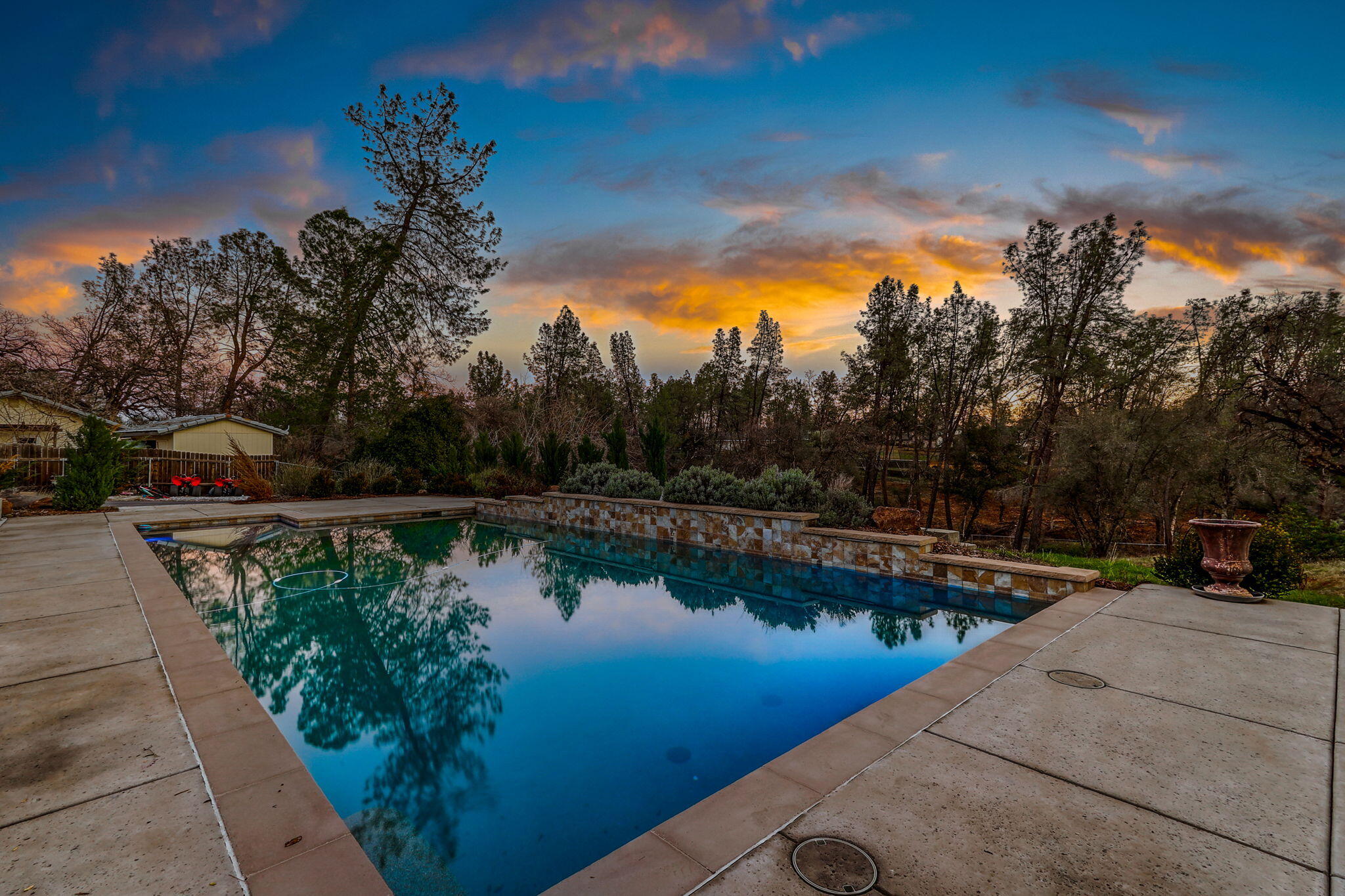 9271 Placer Road Redding, CA 96001 - Photo 38 of 45 a view of a lake with sitting area