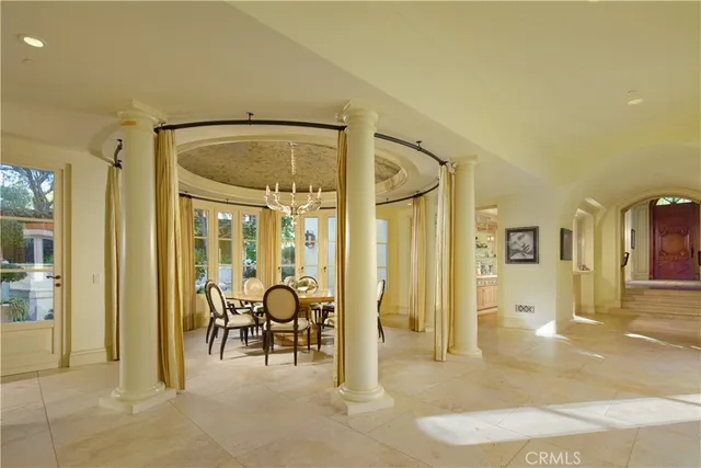 a very nice looking room with a large window