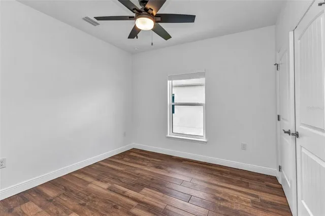 a view of an entryway door