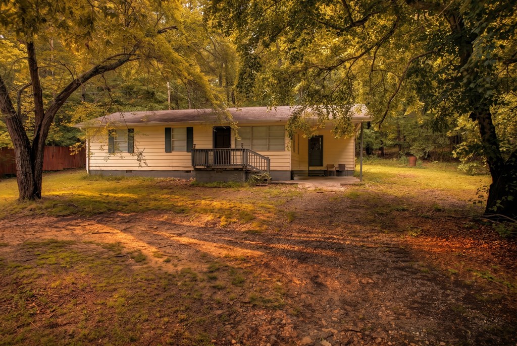 92 No-Where Road Blairsville, GA 30512 - Photo 33 of 36 a view of a house with a yard