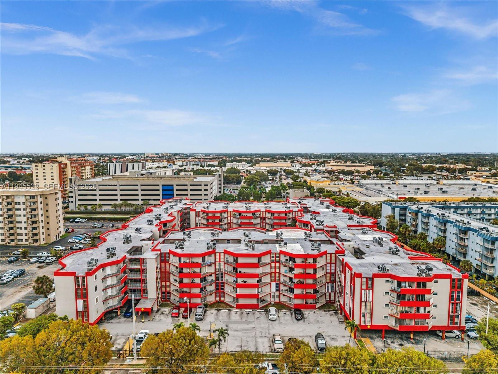 1750 West 46th Street, Unit 404 Hialeah, FL 33012 - Photo 2 of 42 an aerial view of city