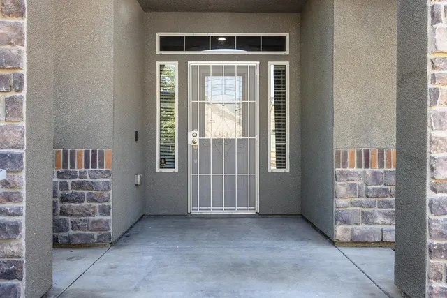 a view of entryway and hall