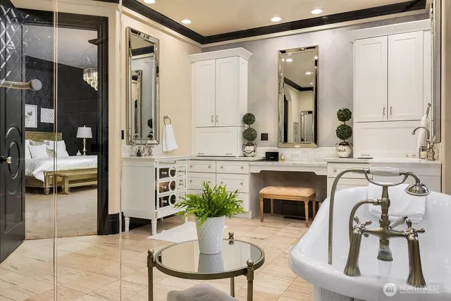 a view of living room with furniture and entryway