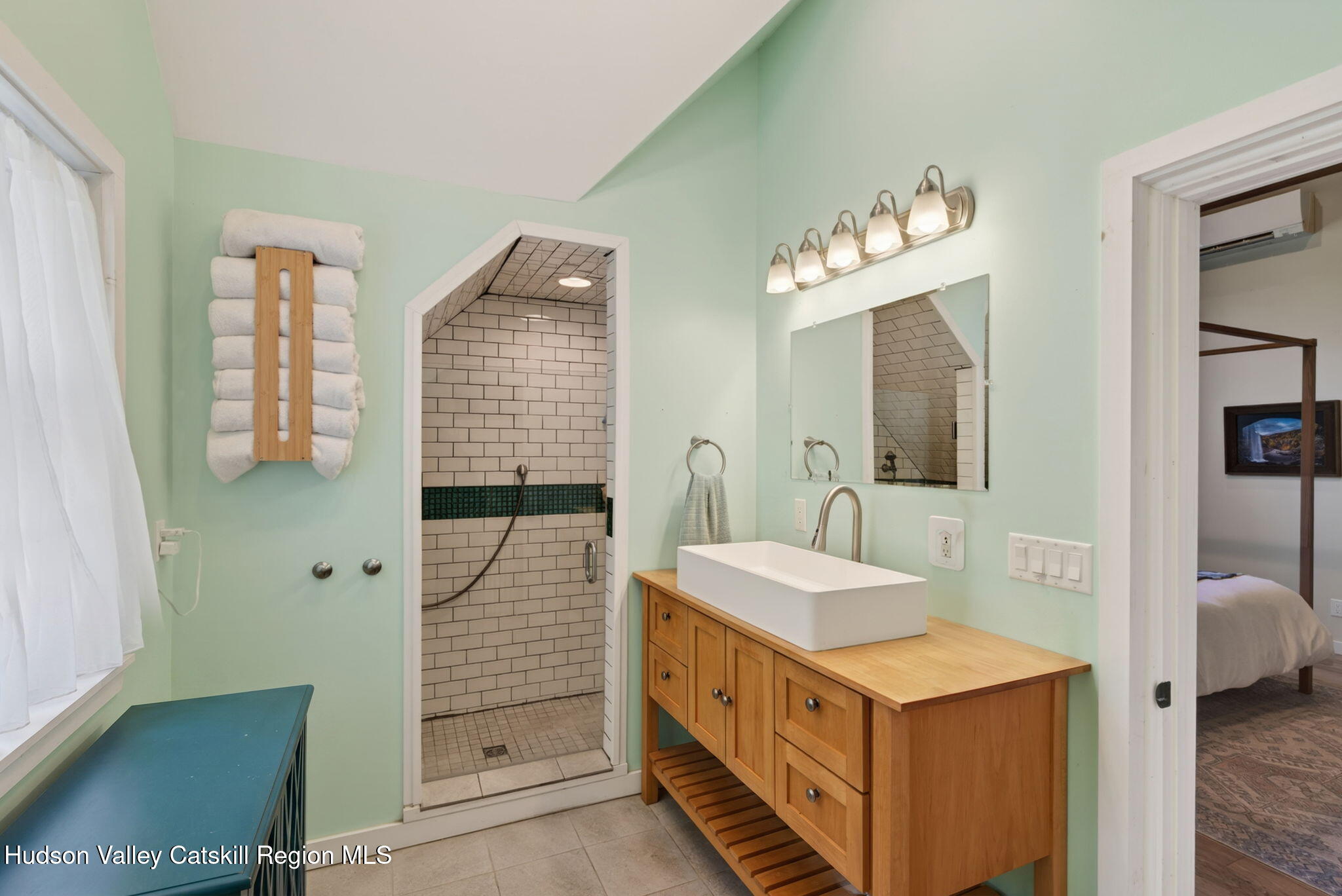 322 Morrison Road Acra, NY 12405 - Photo 20 of 49 a bathroom with a sink a vanity and mirror