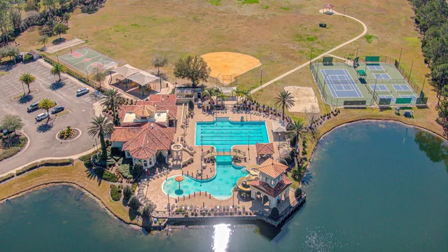 a view of a balcony with chair