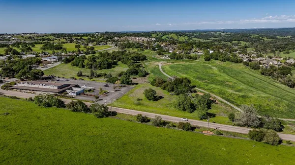 a view of a green field