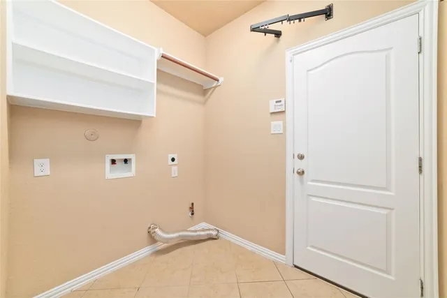 a view of empty room