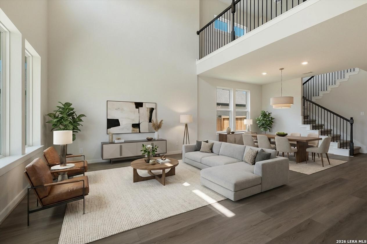 444 Foxbrook Way Cibolo, TX 78108 - Photo 2 of 17 a living room with furniture