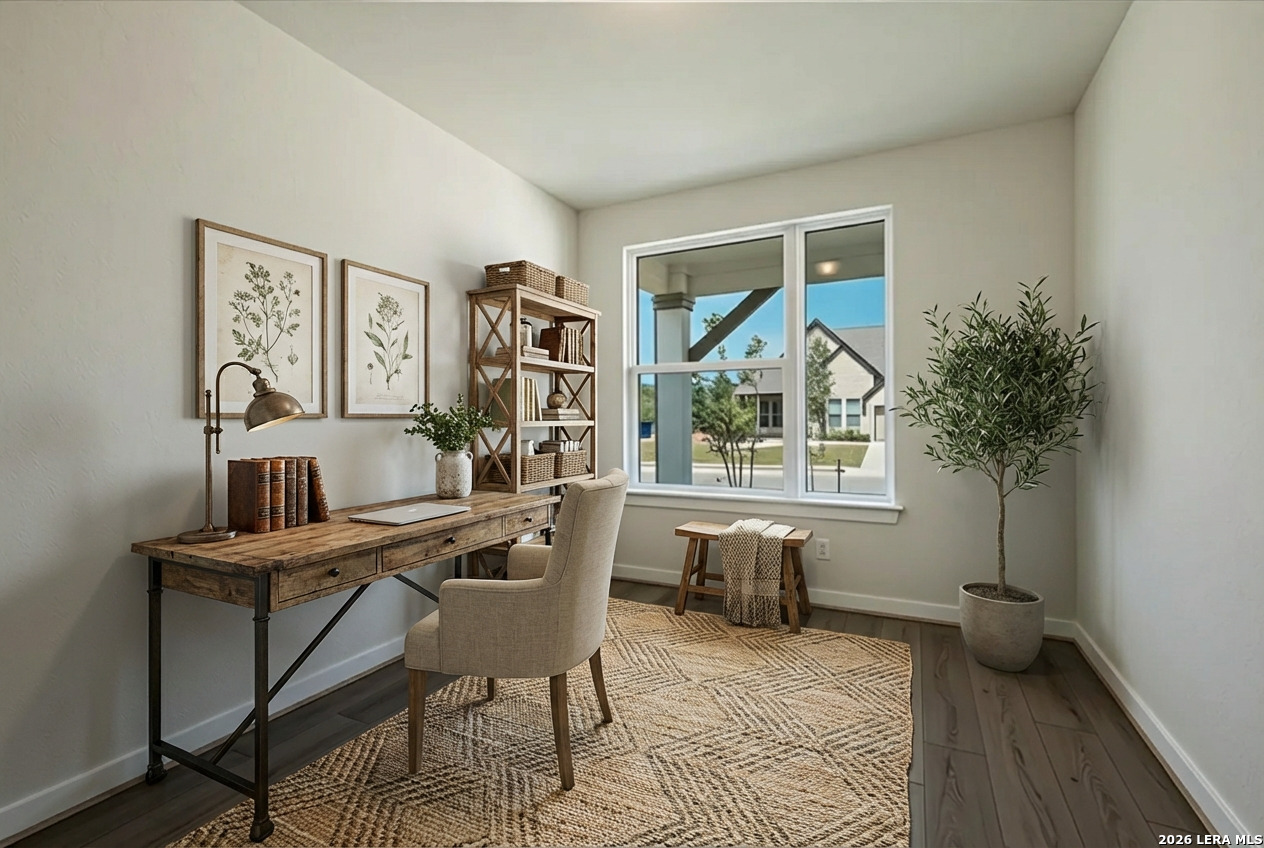 444 Foxbrook Way Cibolo, TX 78108 - Photo 6 of 17 a workspace with furniture and window