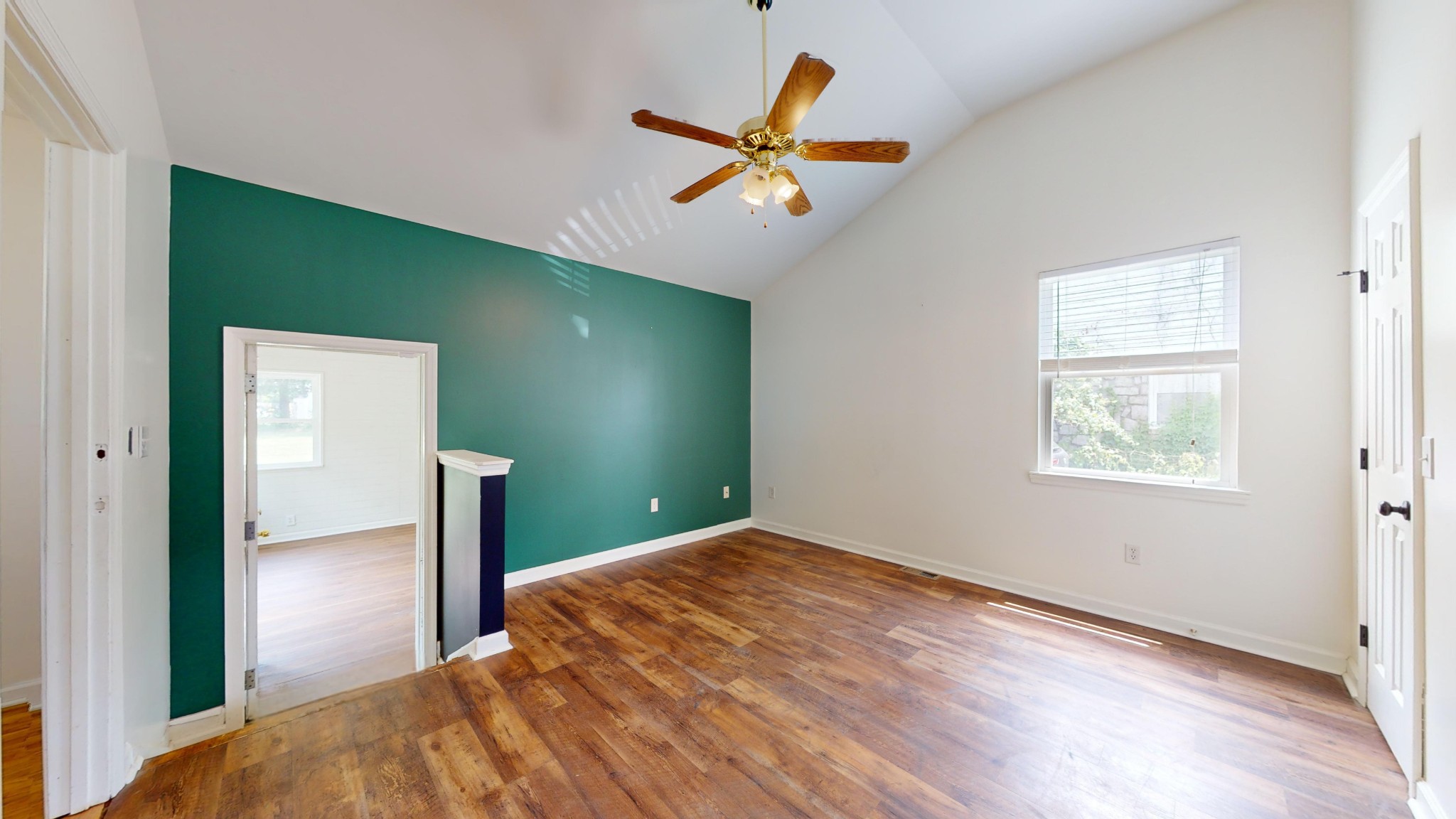 1007 Hunt Street Murfreesboro, TN 37130 - Photo 21 of 58 a bedroom with a bed and a ceiling fan