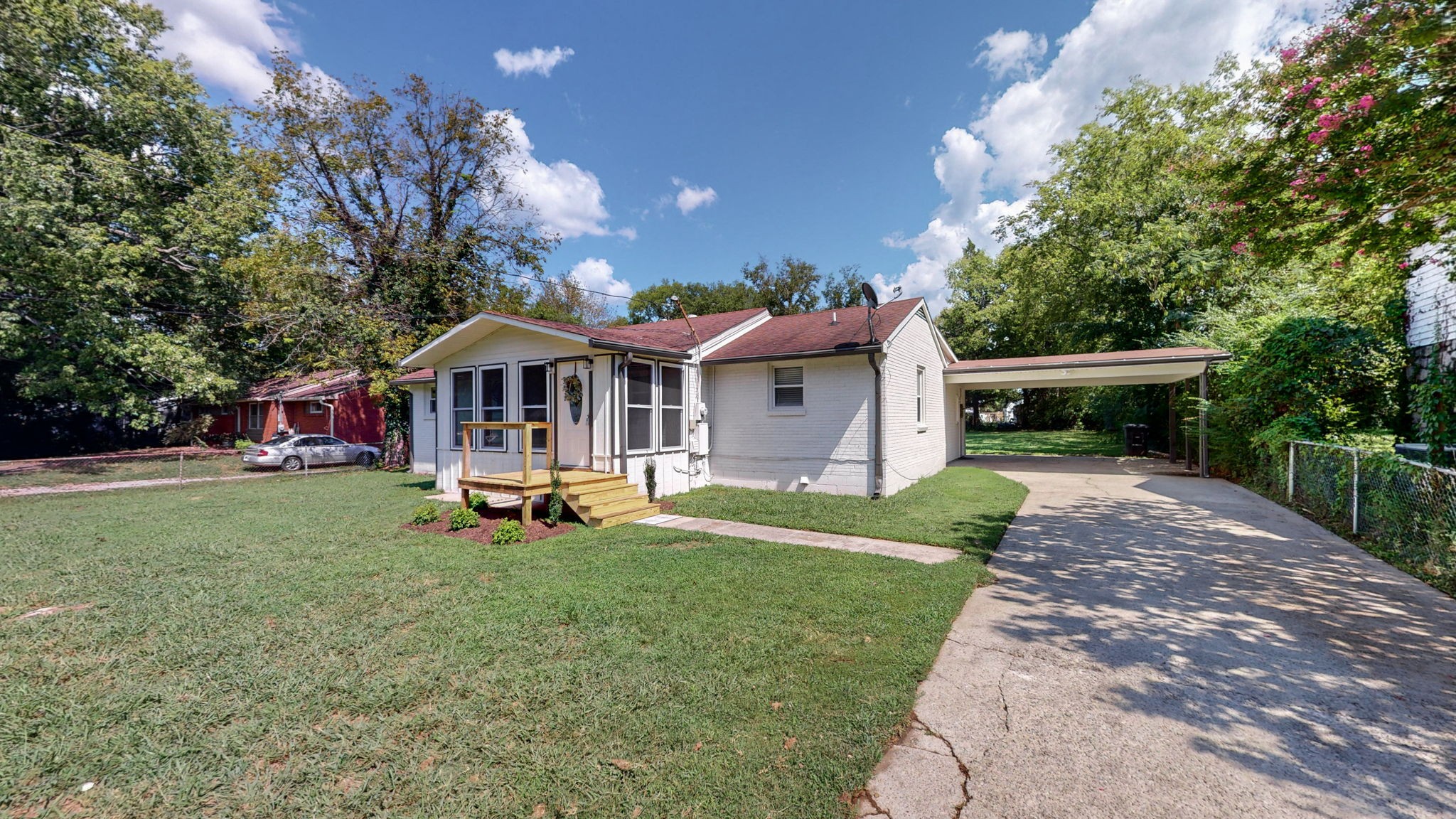 1007 Hunt Street Murfreesboro, TN 37130 - Photo 39 of 58 a front view of a house with garden