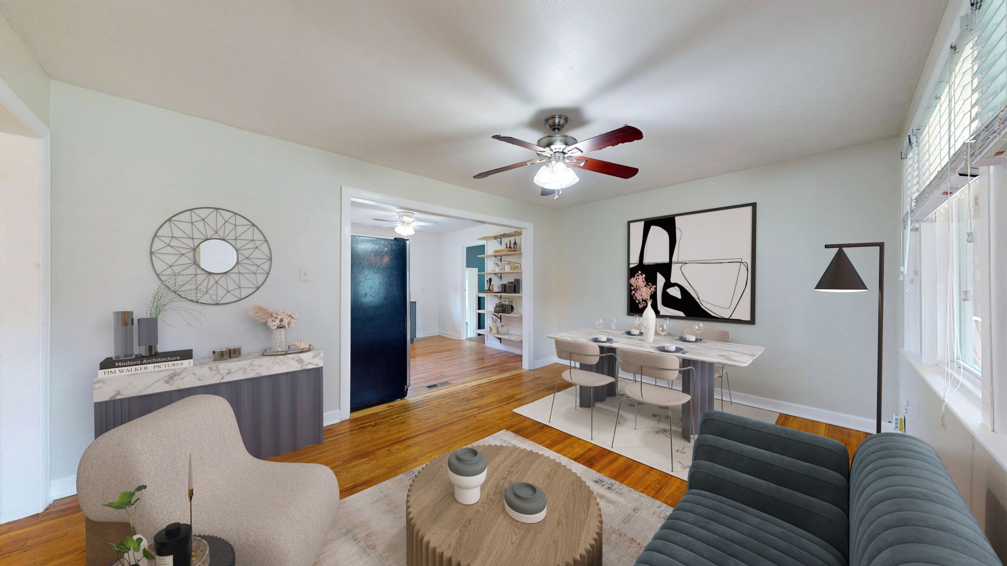 1007 Hunt Street Murfreesboro, TN 37130 - Photo 9 of 58 a living room with furniture and a chandelier