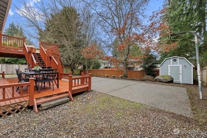 5527 153rd Street Southwest Edmonds, WA 98026 - Photo 36 of 40 a front view of a house with swing and stairs