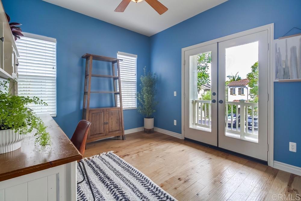 501 Beach Street Encinitas, CA 92024 - Photo 12 of 16 a view of an empty room with wooden floor and a window