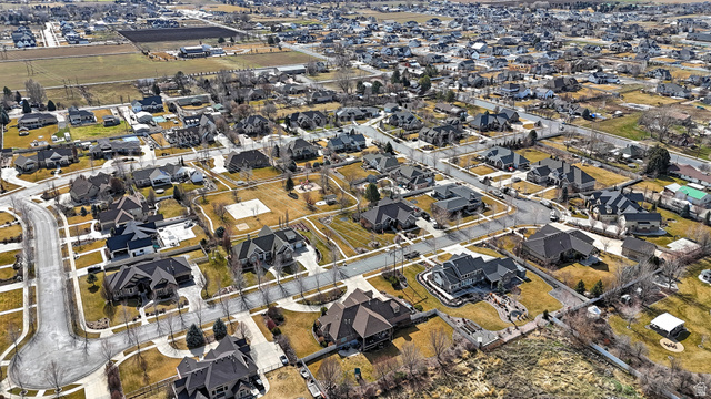 509 West 350th Street South, Unit 30 Mapleton, UT 84664 - Photo 12 of 25 Aerial overview of property's location with nearby suburban area