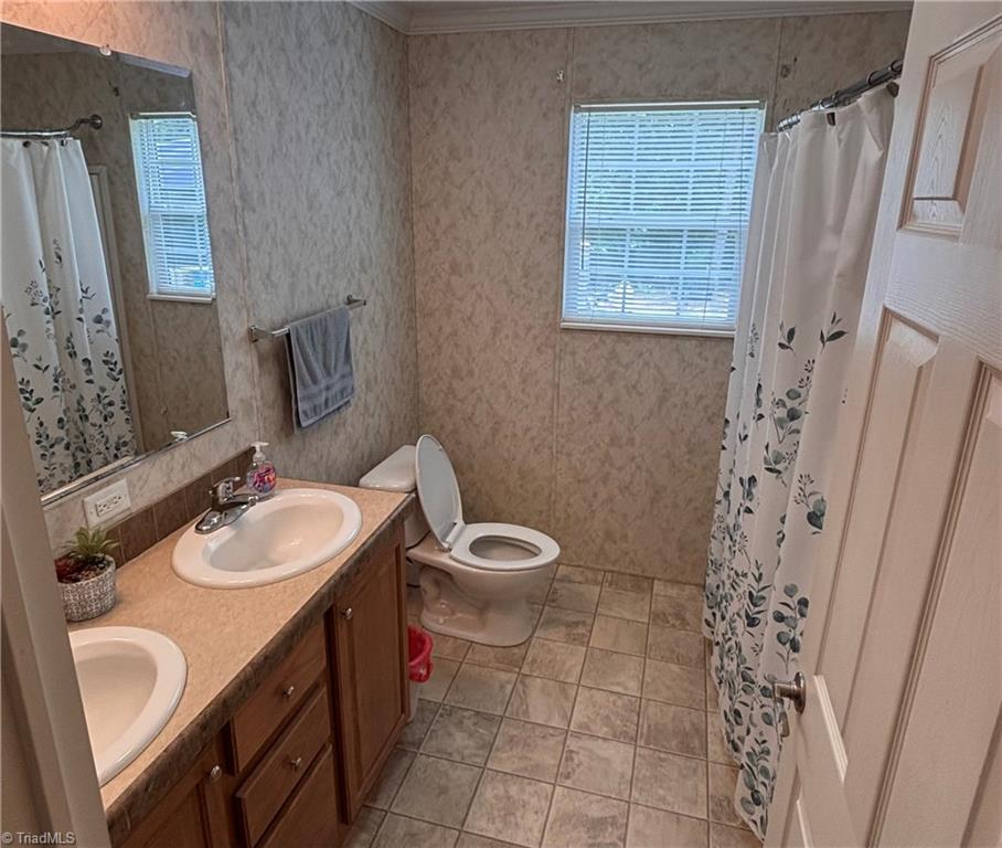3341 Anglin Mill Road Stoneville, NC 27048 - Photo 12 of 18 hall bathroom