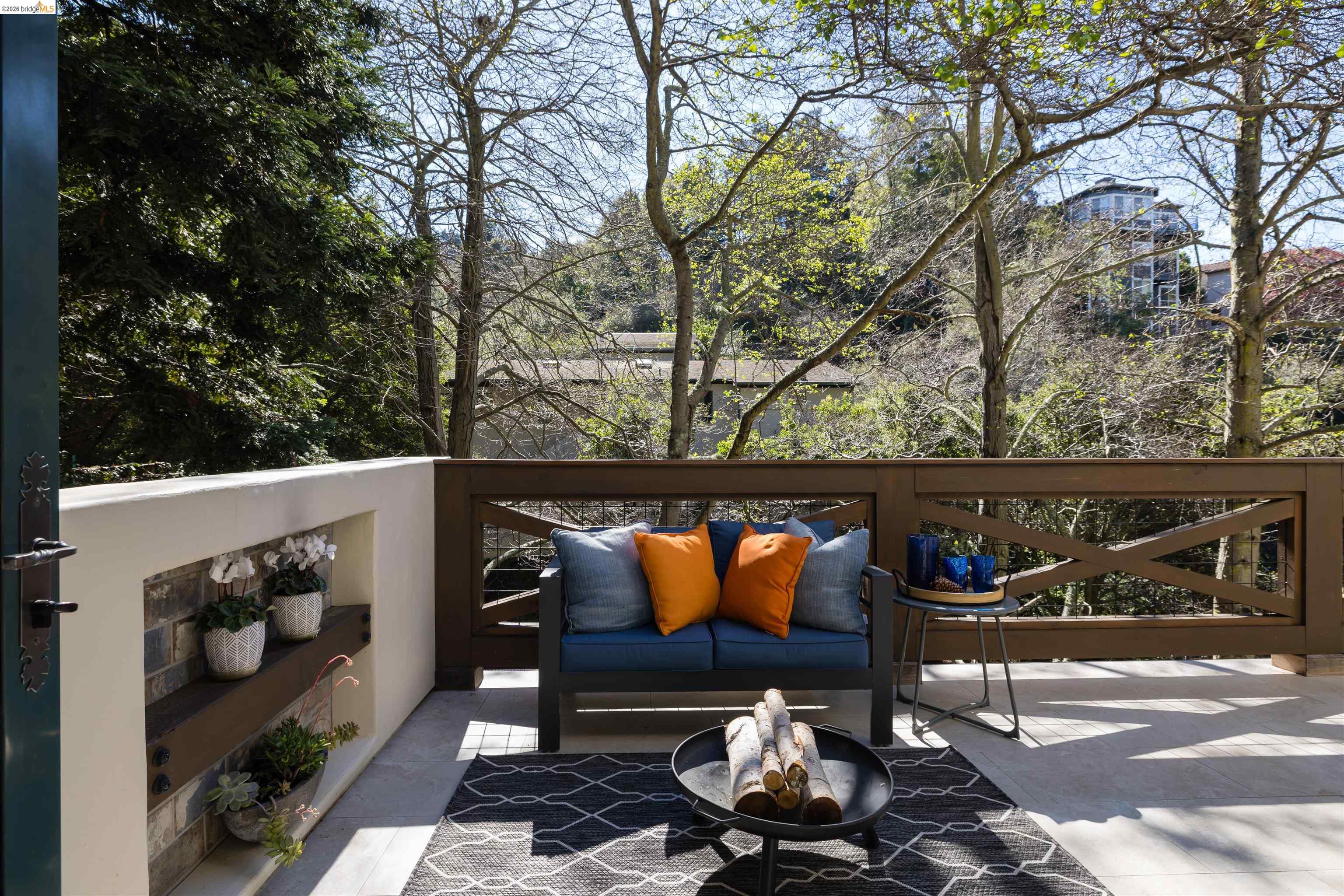 1102 Grand View Drive Berkeley, CA 94705 - Photo 21 of 50 a view of sitting area with furniture and outdoor space