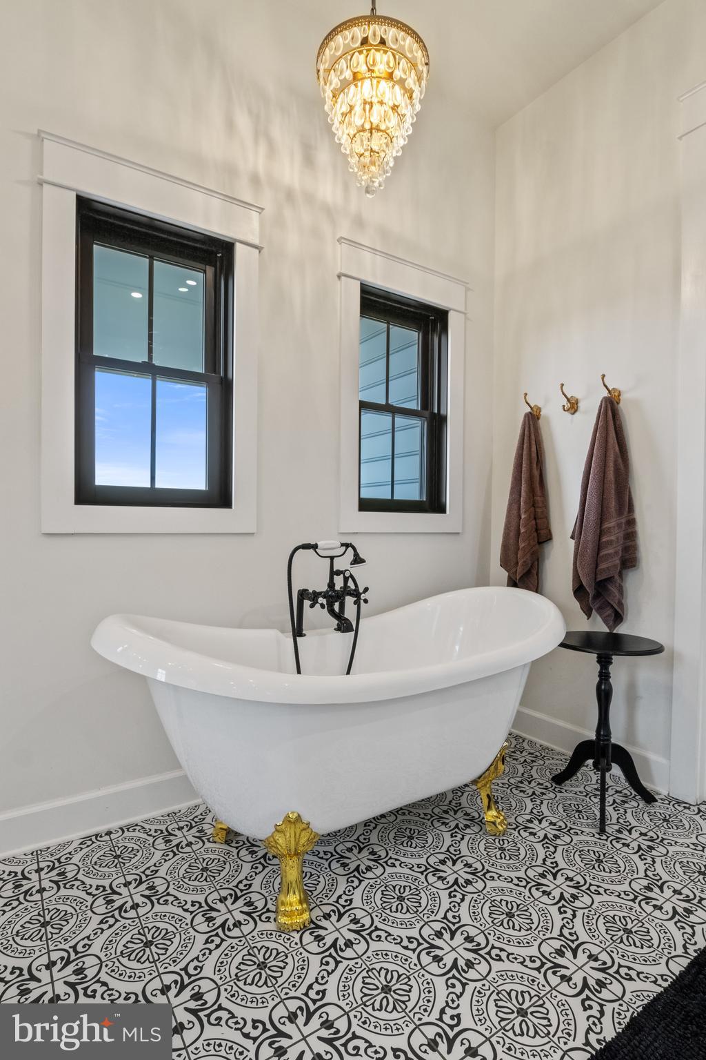 4073 Landis Road Hanover, PA 17331 - Photo 42 of 100 a white bath tub sitting in a bathroom next to a window