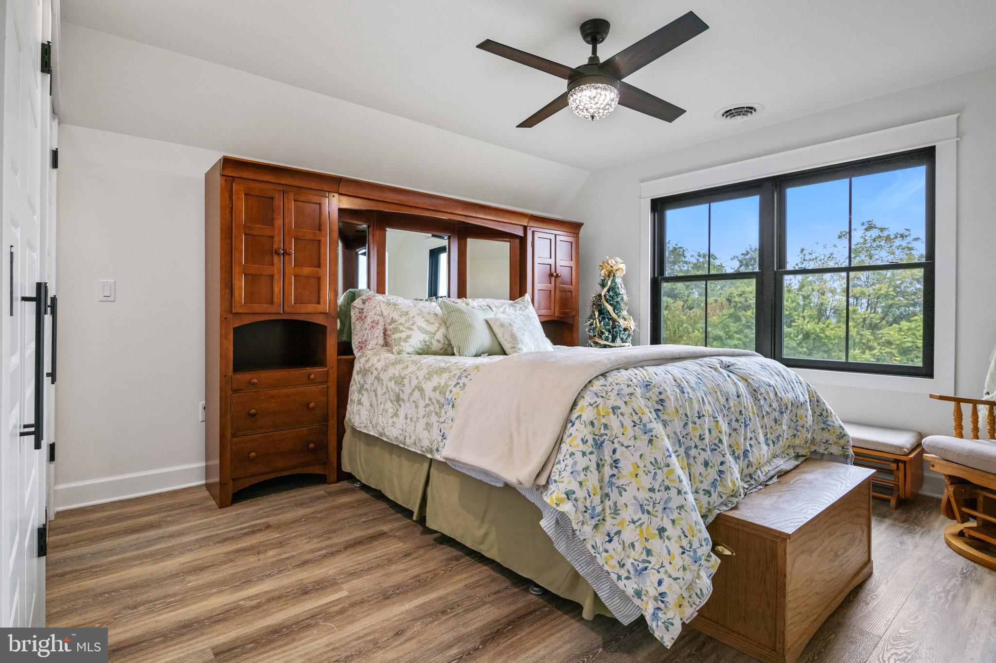 4073 Landis Road Hanover, PA 17331 - Photo 50 of 100 a bedroom with a large bed and a large window