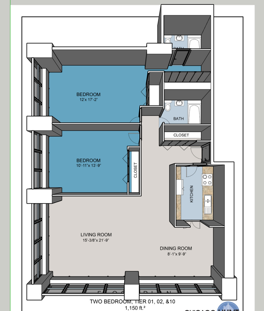 655 West Irving Park Road, Unit 510 Chicago, IL 60613 - Photo 2 of 9 Gallery Image 2